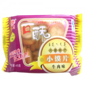 紅衛(wèi)45g牛肉味小饃片