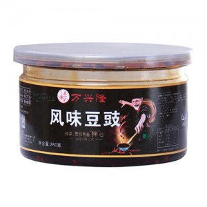 萬興隆風味豆豉260g