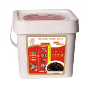 萬興隆風味豆豉特色調(diào)料3.5kg