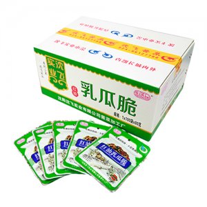 香滿居紅油乳瓜脆100袋X80g箱裝