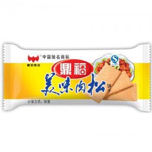 鼎福肉松味餅干