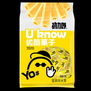 勁力郎優(yōu)酪菓子蛋黃味米果