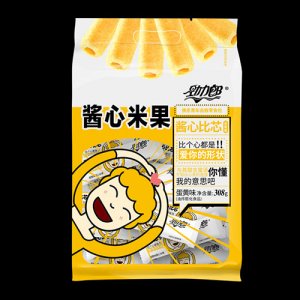 勁力郎醬心米果蛋黃味