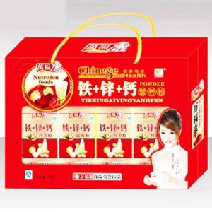 萬(wàn)福康鐵+鋅+鈣400g