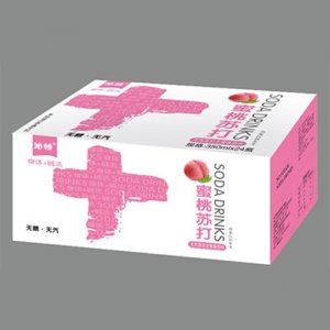 沁領(lǐng)蜜桃蘇打水果味飲料