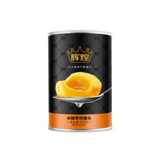 輝煌罐頭冰糖黃桃罐頭