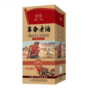 洋銘特灑革命老酒內(nèi)供年代回憶白酒500ml
