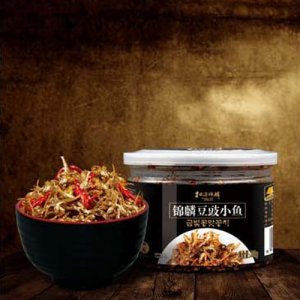 松源錦麟錦麟豆豉小魚(yú)120g