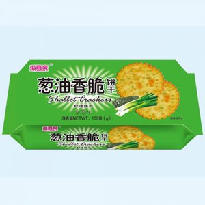 溢嘉親蔥油香脆餅干100g