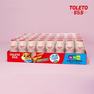 多樂(lè)多親親小冠軍發(fā)酵乳酸菌飲品100mlx40瓶