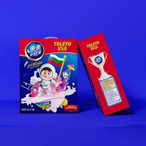 多樂(lè)多親親小冠軍發(fā)酵乳酸菌飲品200mlx16瓶