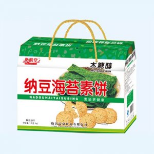 溢嘉親木糖醇納豆海苔素餅