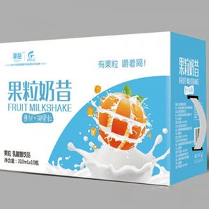 享益果粒奶昔乳酸菌黃桃+椰果粒310mlx10