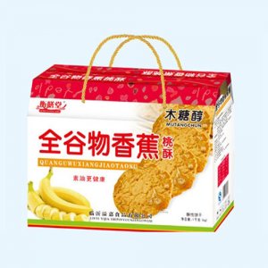 溢嘉親全谷物香蕉桃酥1千克