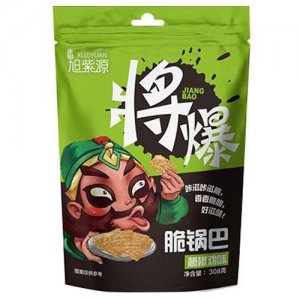 旭紫源脆鍋巴藤椒雞味膨化食品零食招