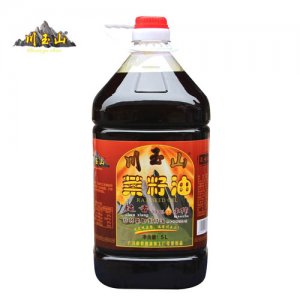 川玉山非轉(zhuǎn)基因菜籽油純香5L