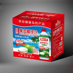 椰老頭1.25kg果肉椰子汁紙箱
