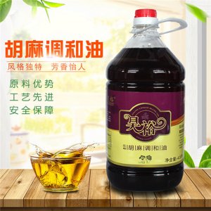 昊裕胡麻調(diào)和油4.5L