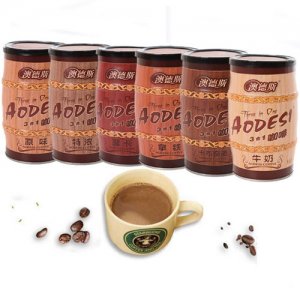 澳德斯3合1速溶咖啡粉罐裝130g
