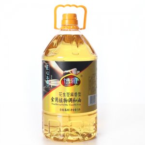 博雅非轉(zhuǎn)基因花生芝麻香型調(diào)和油