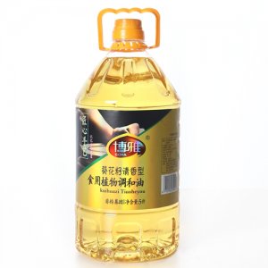 博雅非轉(zhuǎn)基因葵花清香型調(diào)和油