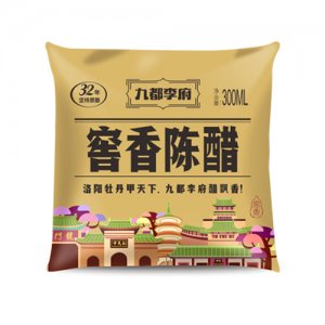 九都李府窖香陳醋300ml袋裝