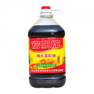 宏帆牌純正菜籽油5L