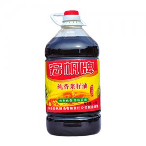宏帆牌純香菜籽油4.5L