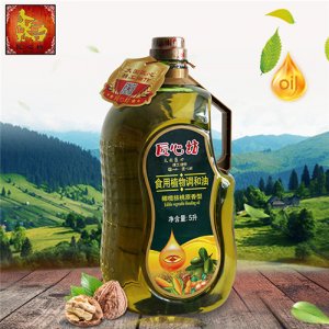 匠心坊橄欖核桃原香型食用植物調(diào)和油5L