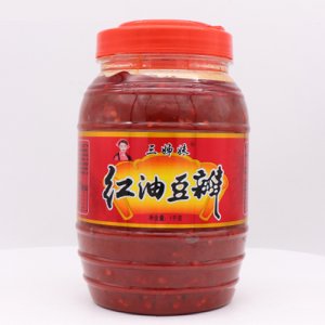 三姊妹紅油豆瓣1千克