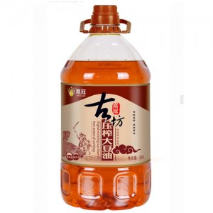 嘉冠古坊壓榨大豆油