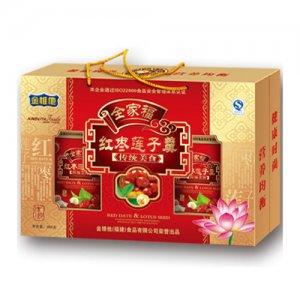 金惟他全家福兩罐裝紅棗蓮子羹禮盒