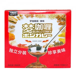 大塚食品 夢咖喱醬（辣味）十支裝