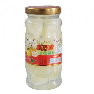 樂萬家冰糖雪梨罐頭258g、