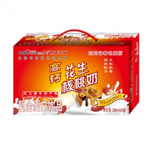 楊森乳業(yè)高鈣花生核桃奶箱