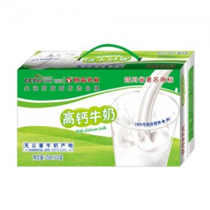 楊森乳業(yè)高鈣牛奶箱