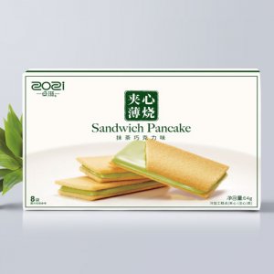 卓滋夾心薄燒（抹茶巧克力味）