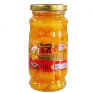 樂萬家冰糖桔片罐頭258g