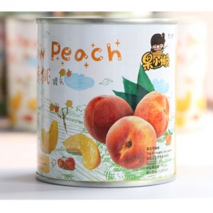 天同金屬罐裝黃桃