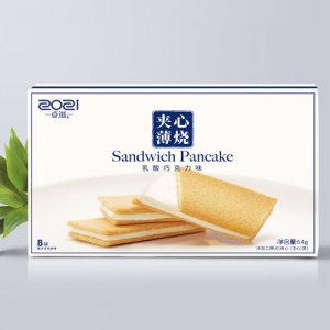 卓滋夾心薄燒（乳酸巧克力味）