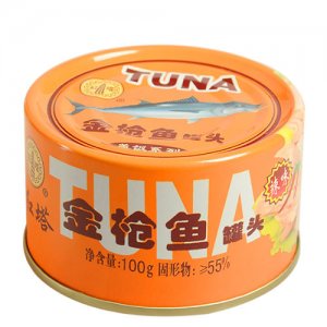 紅塔牌辣味金槍魚罐頭100克