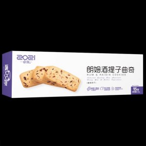 卓滋朗姆酒提子曲奇（120g）