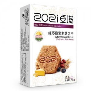 卓滋紅棗桑葚麥麩餅干