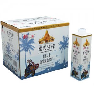 家康寶榨一道泰式生榨椰汁植物蛋白飲料