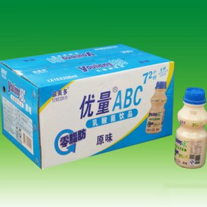 益美多優(yōu)量ABC原味乳酸菌飲品338mlX15