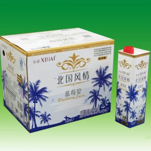 心愛北國風(fēng)情藍莓汁飲料1LX12