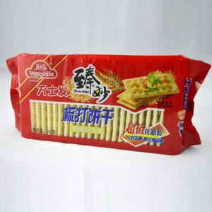 萬士發(fā)梳打餅干芝麻味168g