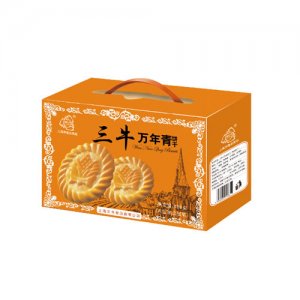 三牛禮盒裝萬年青餅干
