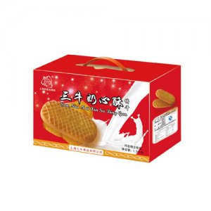 三牛奶心酥餅干