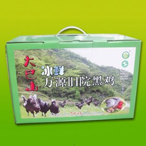 青青巴山大巴山冰鮮萬源舊院黑雞禮盒